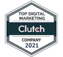 clutch - top digital marketing company logo